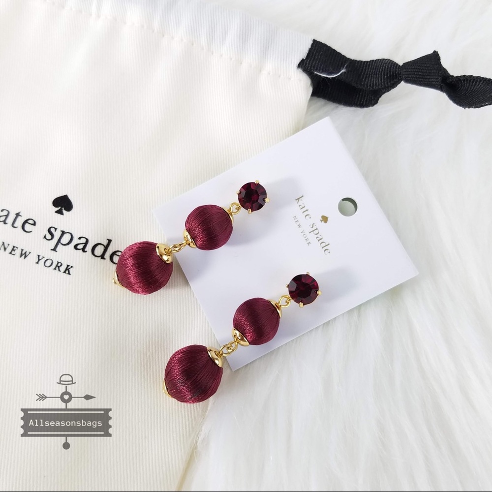 Kate spade New York sumac earrings new dust bag